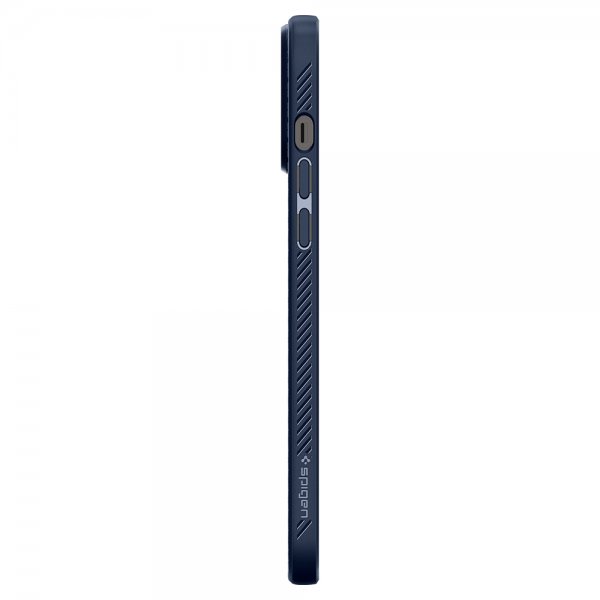 Spigen iPhone 13 Pro Skal Liquid Air Navy Blue