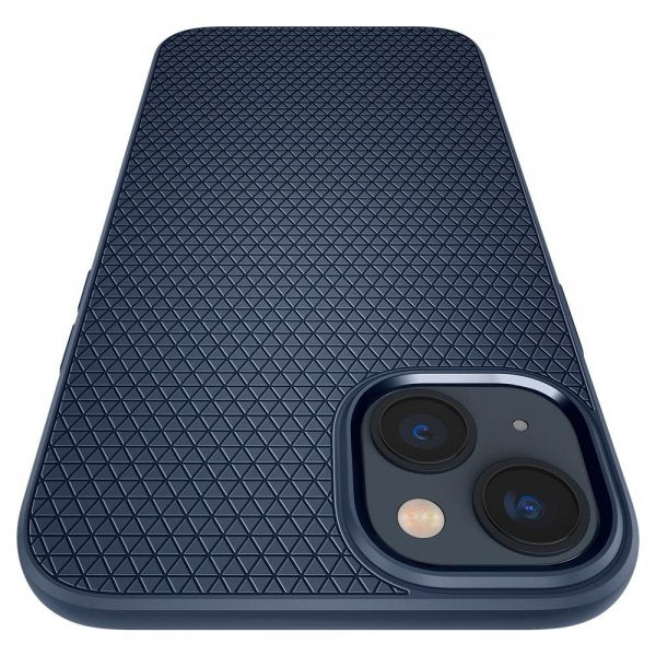 Spigen iPhone 14 Plus Skal Liquid Air Navy Blue