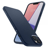 Spigen iPhone 14 Plus Skal Liquid Air Navy Blue