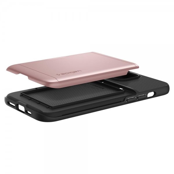 Spigen iPhone 14 Plus Skal Slim Armor CS Rose Gold