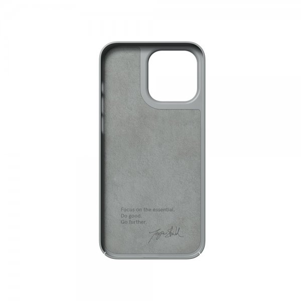 Nudient iPhone 14 Pro Max Skal Thin Case MagSafe Concrete Grey