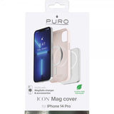 Puro iPhone 14 Pro Skal ICON Mag Rosa