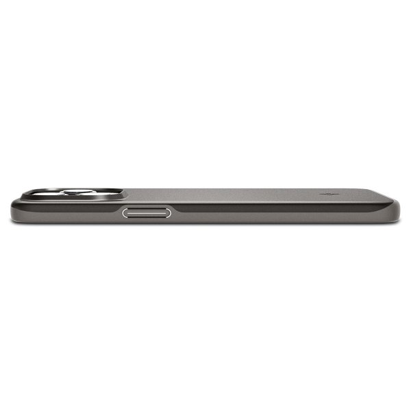Spigen iPhone 15 Pro Max Skal Thin Fit Gunmetal