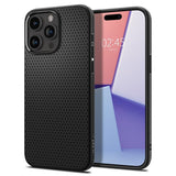 Spigen iPhone 15 Pro Skal Liquid Air Matte Black