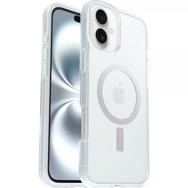 Otterbox iPhone 16 Plus Skal React MagSafe Transparent