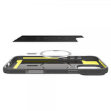 Spigen iPhone 16 Pro Max Skal Rugged Armor MagFit Grå