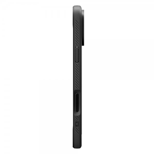 Spigen iPhone 17 Pro Skal Rugged Armor MagFit Matte Black