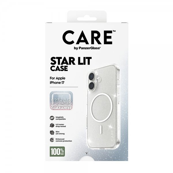 CARE by PanzerGlass iPhone 17 Skal Star Lit MagSafe
