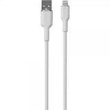 Puro Kabel Soft Charge & Sync Cable USB-A/Lightning 1.5m Vit