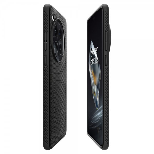 Spigen OnePlus 12 Skal Liquid Air Matte Black