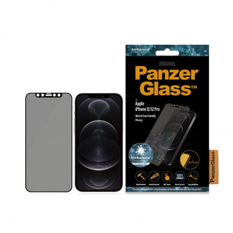 PanzerGlass iPhone 12/iPhone 12 Pro Skärmskydd Edge-to-Edge Privacy