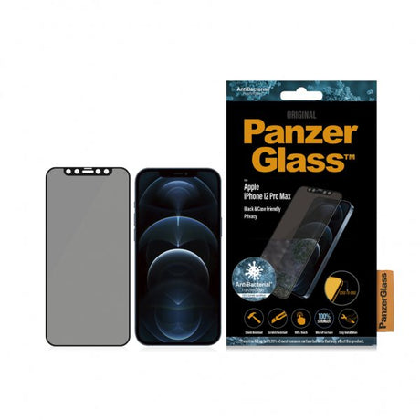 PanzerGlass iPhone 12 Pro Max Skärmskydd Edge-to-Edge Privacy