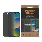 PanzerGlass iPhone 14 Pro Skärmskydd Classic Fit Privacy