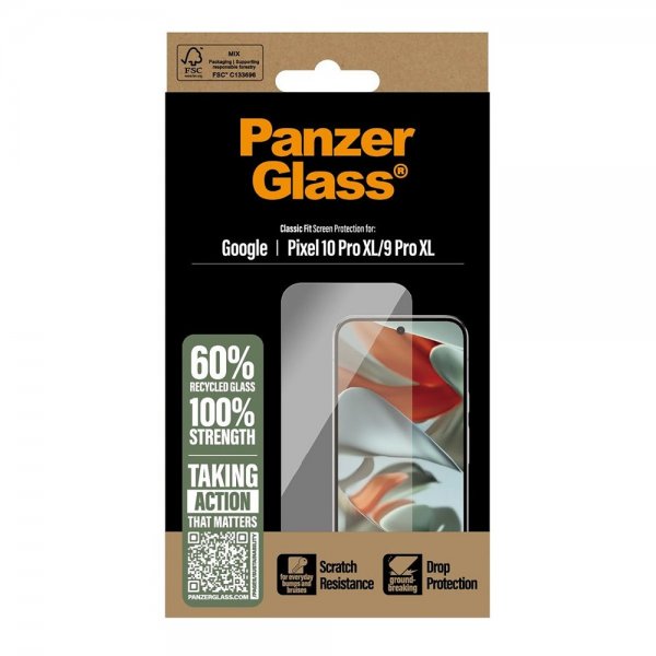 PanzerGlass Google Pixel 9 Pro XL/Pixel 10 Pro XL Skärmskydd Classic Fit