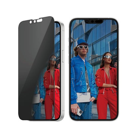 PanzerGlass iPhone 13/13 Pro/14/16e/17e Skärmskydd Ultra-Wide Fit Privacy EasyAligner