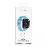 Puro Apple Watch 38/40/41/42mm Armband Glow Blå