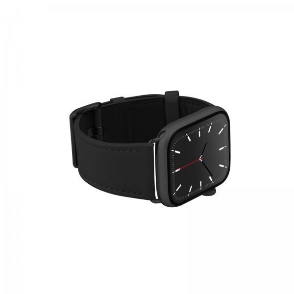 Puro Apple Watch 44/45/46/Ultra 49mm Armband E-Classic Svart
