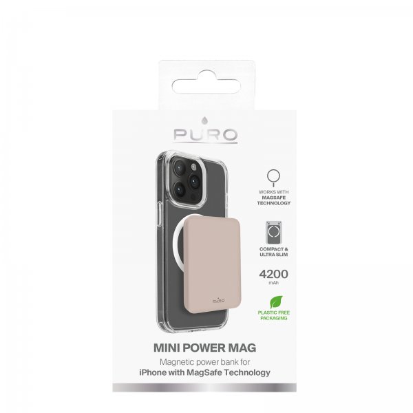 Puro MagSafe Powerbank Mini Power Mag Sandshell
