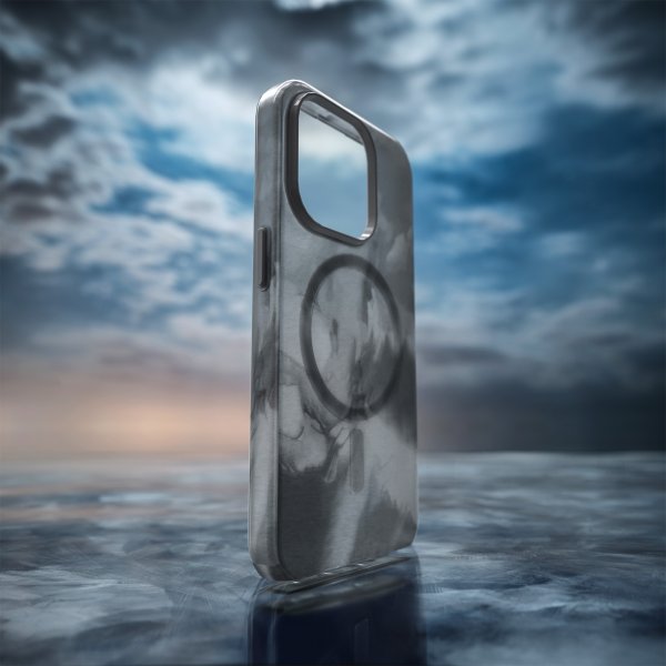 Puro iPhone 15 Skal Aqua Svart