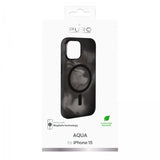 Puro iPhone 15 Skal Aqua Svart