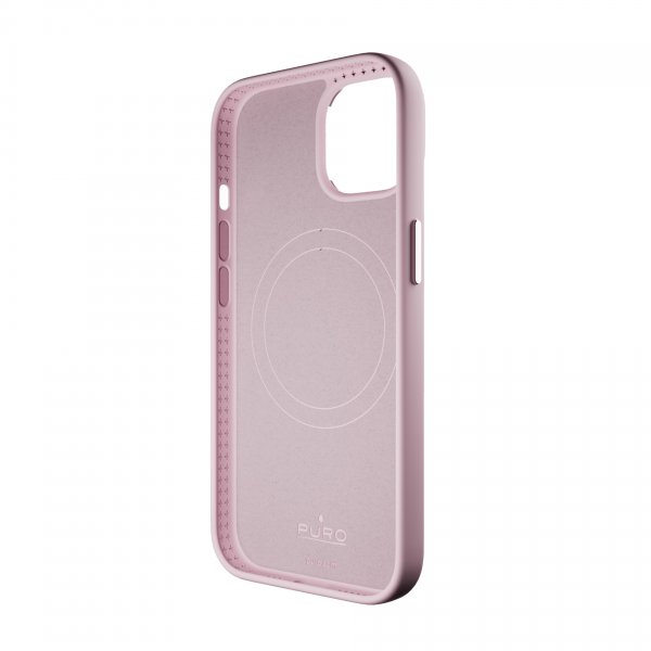 Puro iPhone 15 Plus Skal ICON Mag Pro Rosa