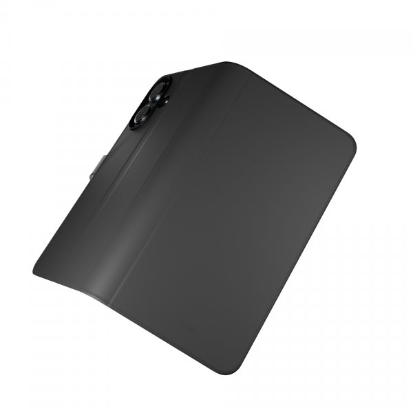 Puro iPhone 16 Fodral Wallet Stand Svart