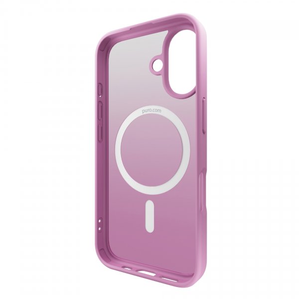 Puro iPhone 16 Skal Gradient Rosa