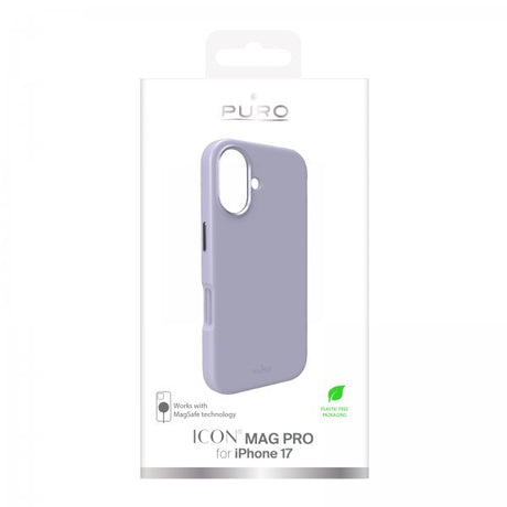 Puro iPhone 17 Skal ICON Mag Pro Lavender