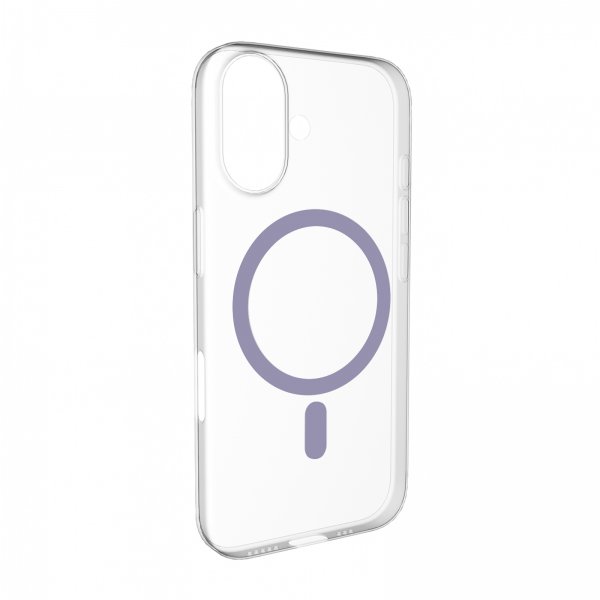 Puro iPhone 17 Skal Lite Mag Transparent Lavender