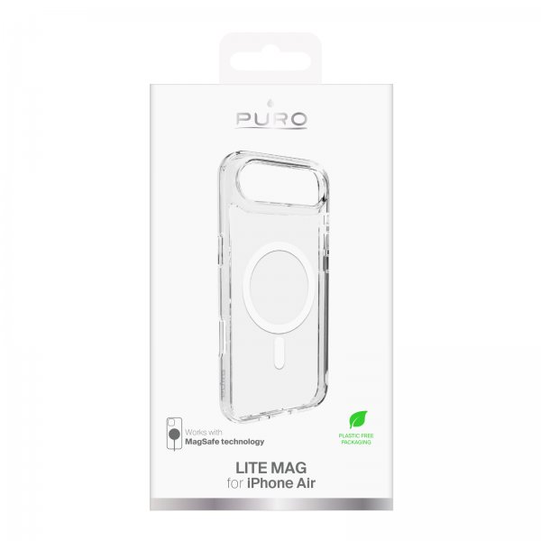 Puro iPhone Air Skal Lite Mag Transparent