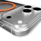 Puro iPhone 17 Pro Max Skal Lite Mag Transparent Orange