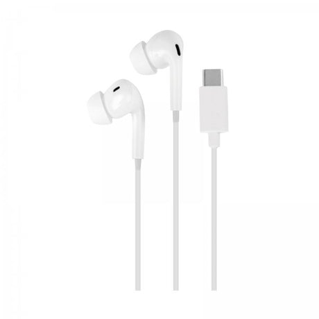 Puro Trådade Hörlurar Filo Pro USB-C Vit