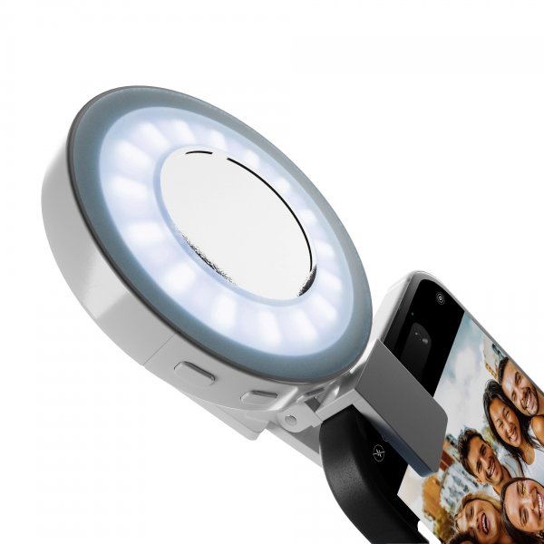 Puro Belysning MagLight Mini Light Ring MagSafe Vit