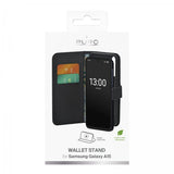 Puro Samsung Galaxy A15 Fodral Wallet Stand Svart