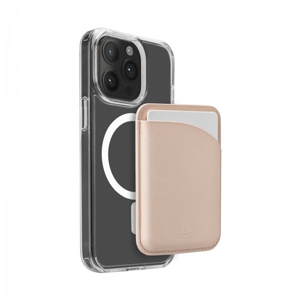 Puro MagSafe Korthållare Mag Wallet Rosa