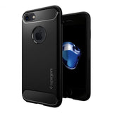 Spigen iPhone 7/8/SE Skal Rugged Armor Matte Black
