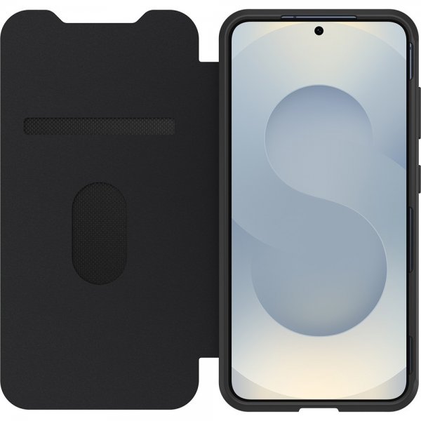 Otterbox Samsung Galaxy S25 Fodral React Folio Black Crystal