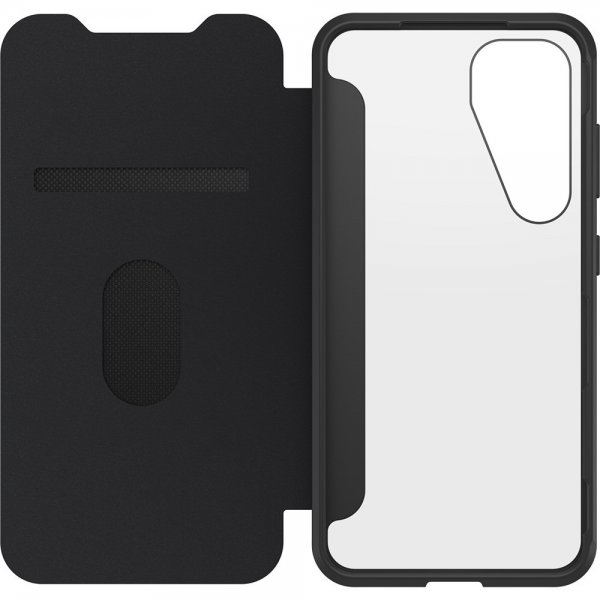 Otterbox Samsung Galaxy S25 Fodral React Folio Black Crystal