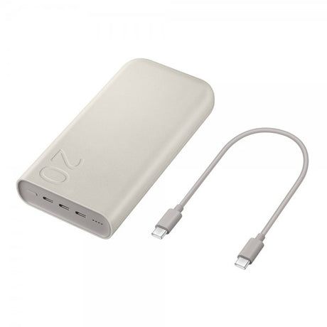 Samsung Original Powerbank Battery Pack 20 000 mAh 45W Beige