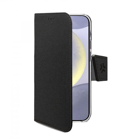 Celly Samsung Galaxy S25 Plus Fodral Wally Wallet Case Svart