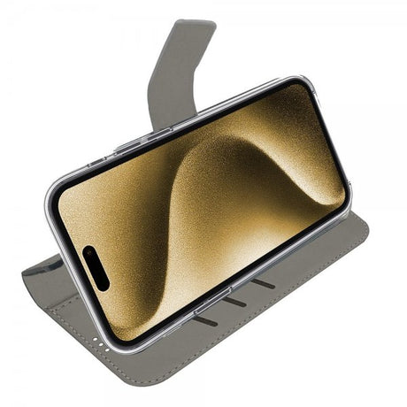 Celly iPhone Air Fodral Wally Wallet Case Svart
