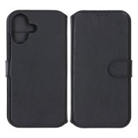 - iPhone 17 - Fodral - 4 Kortfack Löstagbart Skal - Svart