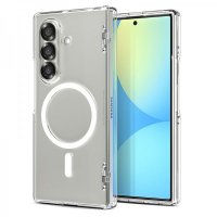 - Samsung Galaxy Z Fold 7 - Skal - Ultra Hybrid Pro MagFit - Clear White