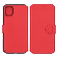 - iPhone 11 - Fodral - Utfällbart Kortfack - Röd