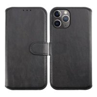 - iPhone 12/iPhone 12 Pro - Fodral - Magnetiskt Avtagbart Skal - Svart