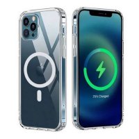 - iPhone 15 Pro - Skal - TPU MagSafe - Transparent