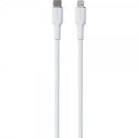 - Kabel - Soft Charge & Sync Cable - USB-C/Lightning 1.5m Vit