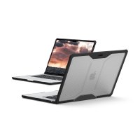 - Macbook Air 15 M2 (A2941)/M3 (A3114) - Skal - Plyo - Ice/Black