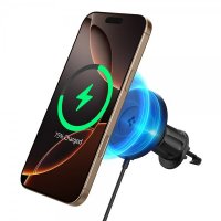 MagSafe-bilhållare med Trådlös Laddning OneTap Pro 4 Air Vent Hook