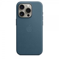- iPhone 15 Pro - Skal - FineWoven MagSafe - Stillahavsblå